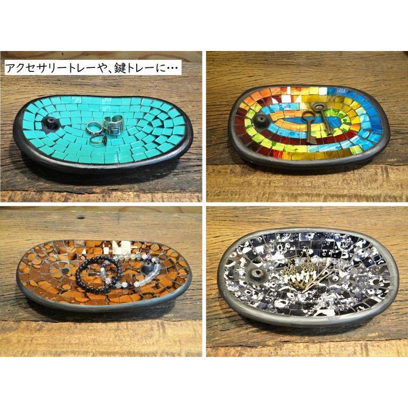 香立て インセンスホルダー ガラス モザイク スティック香 アジアン