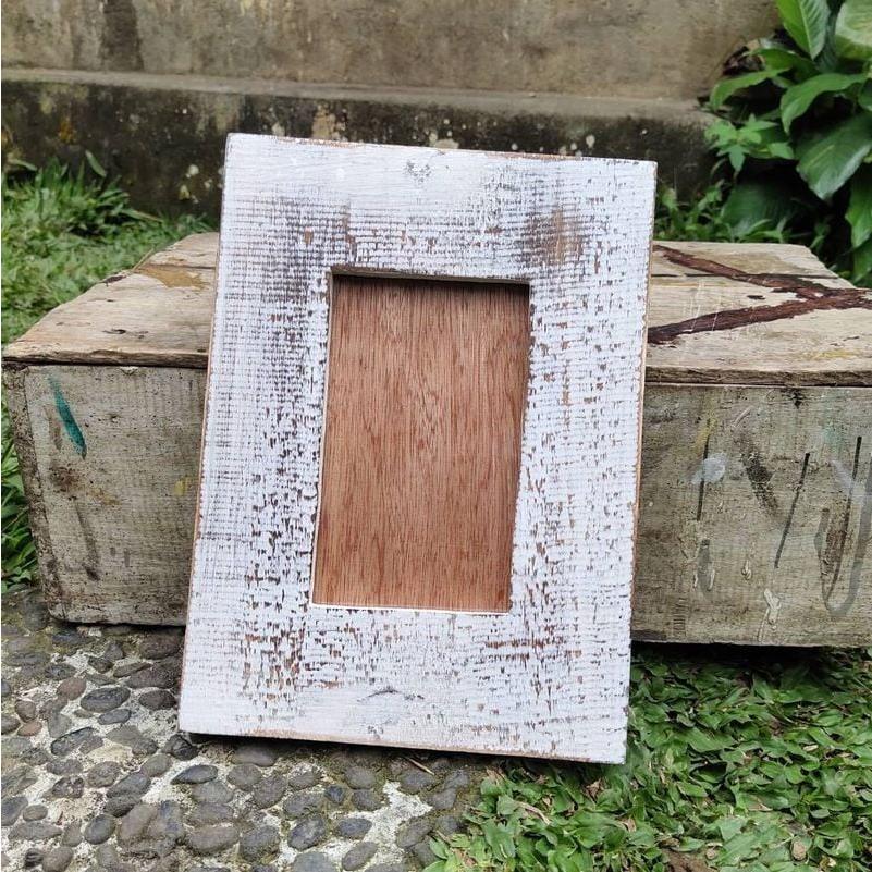 フォトフレーム ウッド フレーム 壁掛け 写真たて L判 木製 軽い