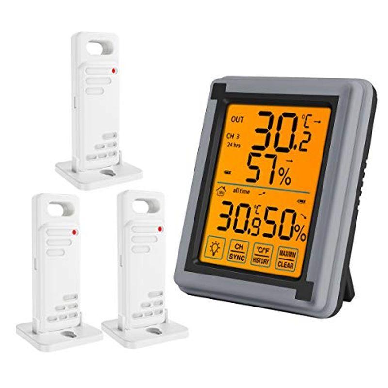 ついに再販開始！】 屋内屋外温度計 3チャンネル pebtech.com.br