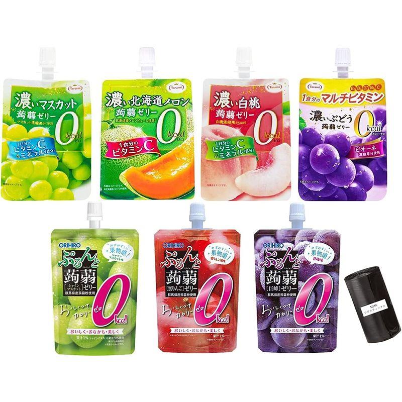 オリヒロ たらみ マンナンライフ ゼロカロリー 食べ比べ ゼリー 濃いゼリー おいしい 蒟蒻ゼリー ぷるんと蒟蒻ゼリー クラッシュタイプの蒟|goat-shop|04