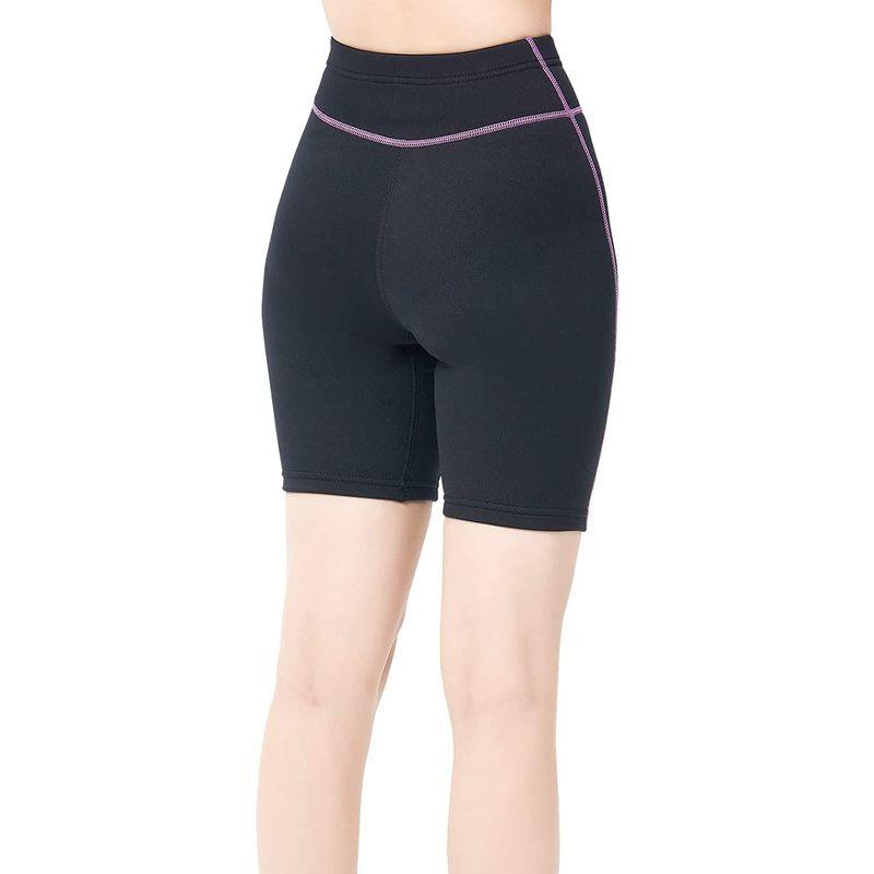 魅力的なウエットパンツ レディース 1.5mm シュノーケリング サーフィン スノーケリング ウエットスーツパンツ S ネオプレーン ショートパンツ サーフィン、ボディボード ウエットスーツ ロングパンツ メンズ 2mm ウエットパンツ ネオプレーンパンツ サーフパンツ サーフィン D244002M-BK-S