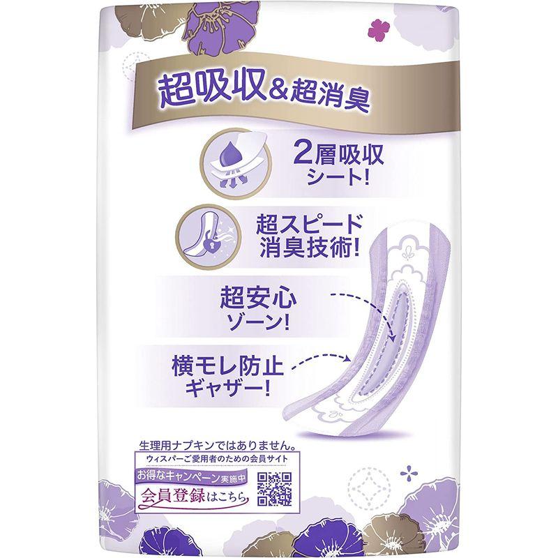 楽天カード分割】 ケース販売 まとめ買いウィスパー うすさら安心 80cc