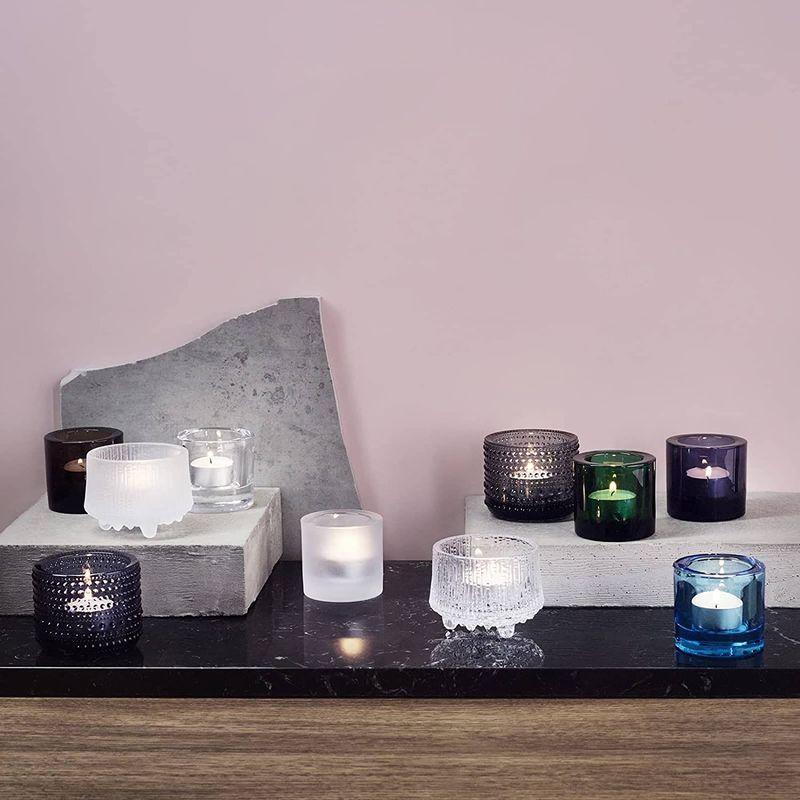 SALE/60%OFF】 正規輸入品 iittala (イッタラ) 60mm Kivi (キビ) キャンドルホルダー(キャンドル無) グレー キャンドルホルダー iittala イッタラ KIVI キヴィ キャンドルホルダー フロストクリア