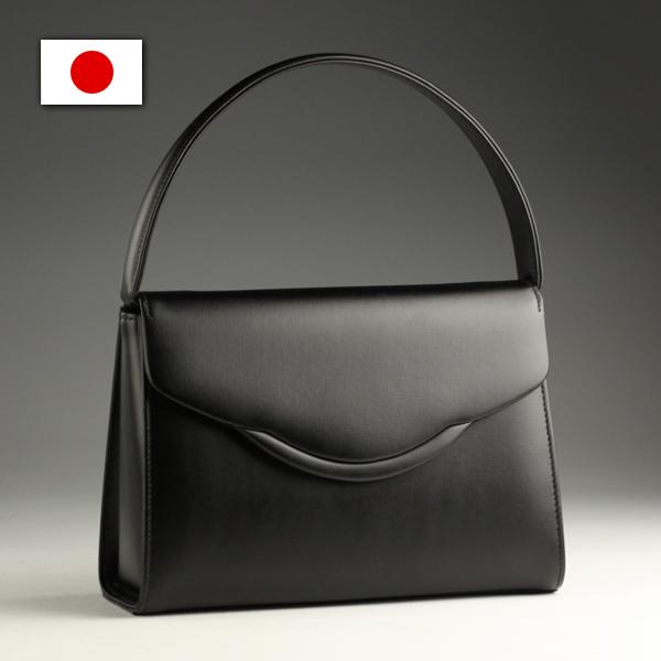 フォーマルバッグ 黒 バッグ 結婚式 葬儀用バッグ 葬式 本革 30代 日本製