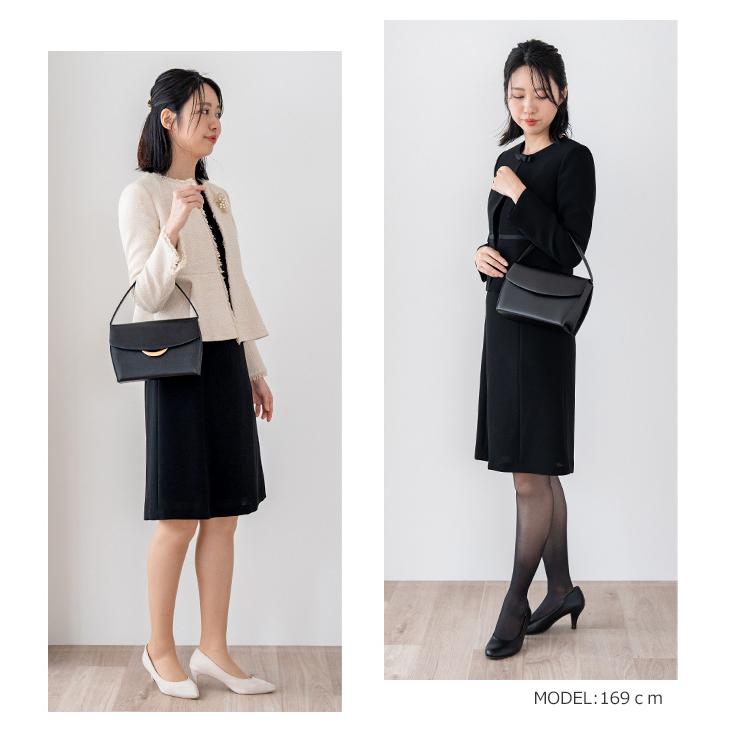 婦人バッグ レザーバッグ 小さめバッグ 黒 冠婚葬祭 フォーマルバッグ 黒 結婚式 本革 冠婚葬祭 バッグ 七五三 お