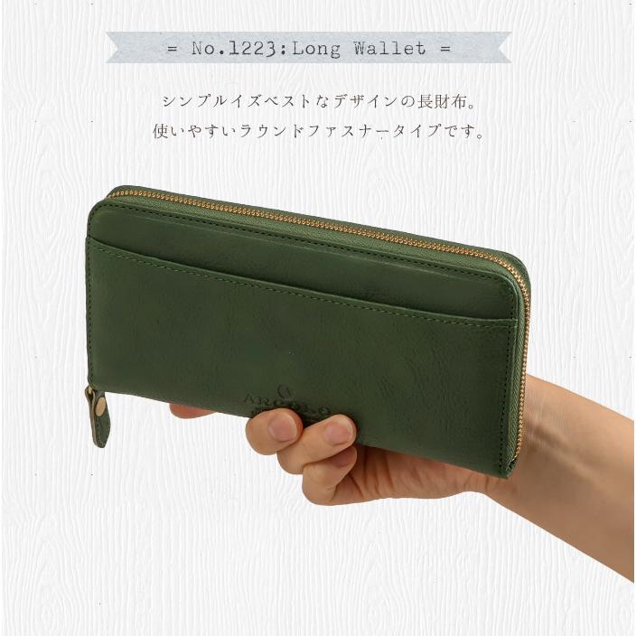 ARCOLO（アルコロ） 長財布 レディース 本革 日本製 姫路レザー お財布