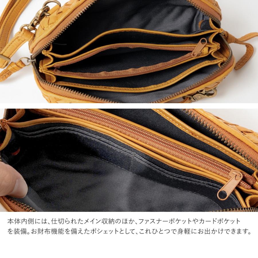お財布ショルダー バッグ 本革 スマホショルダー お財布ポシェット