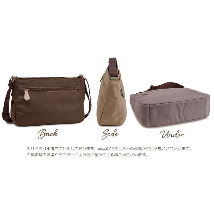 ショルダーバッグ レディース 斜めがけ 旅行用 軽量 ナイロン