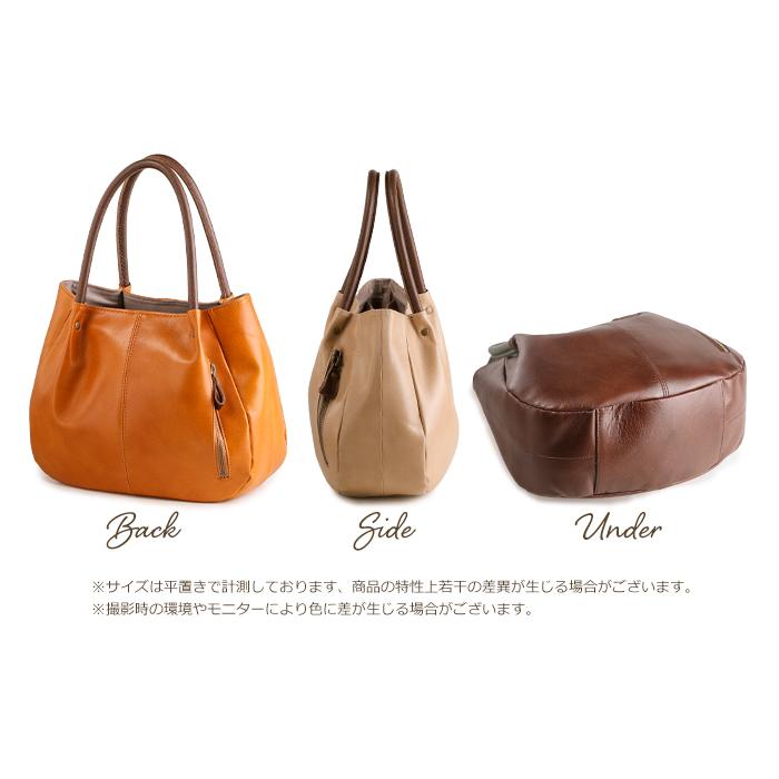 SACURA（サクラ） ハンドバッグ レディース 本革 軽い トートバッグ