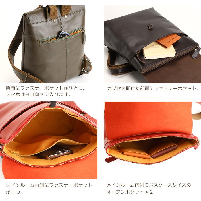 SACURA（サクラ） リュックサック レディース SACURA MOLLIS 日本製 本