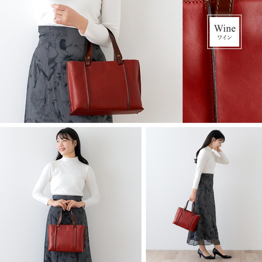 SACURA（サクラ） 日本製 ハンドバッグ レディース 本革 バッグ 軽量