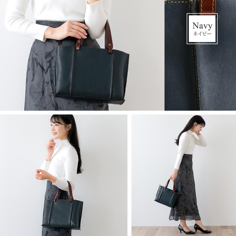 SACURA（サクラ） 日本製 ハンドバッグ レディース 本革 バッグ 軽量