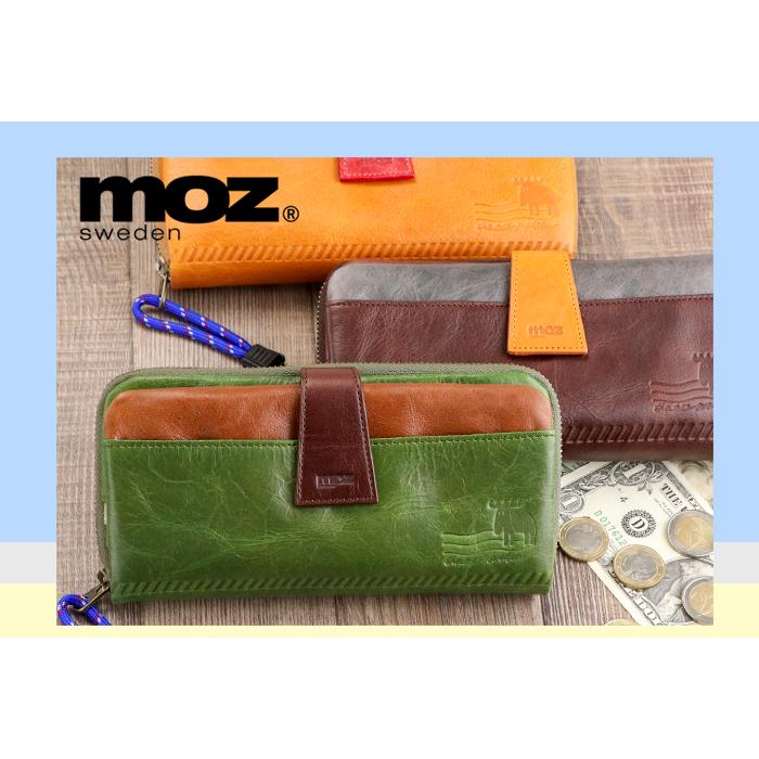 moz 長財布 レディース モズ 二つ折り 本革 ラウンドファスナー moz 長財布 レディース モズ 二つ折り 本革 ラウンドファスナー