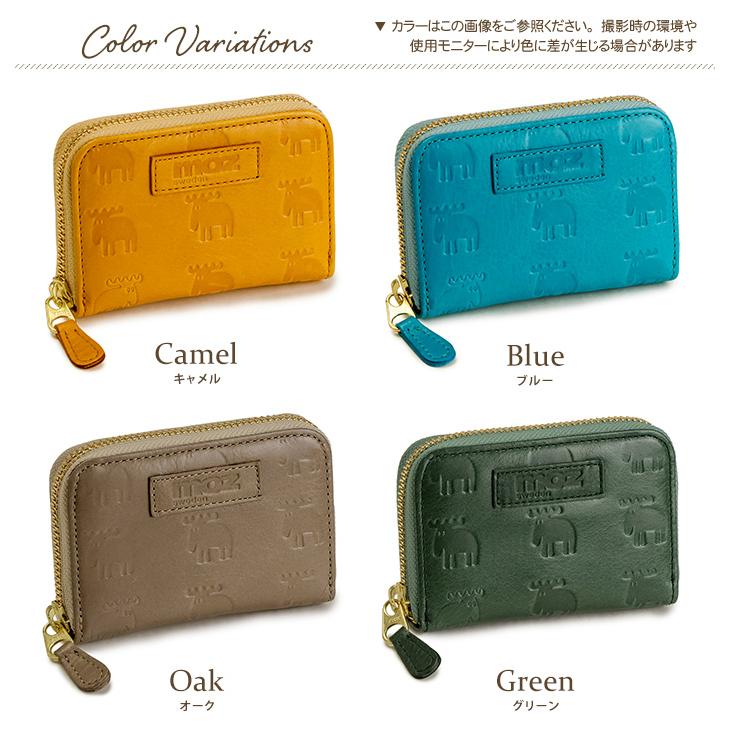 moz（モズ） 小銭入れ コンパクト 財布 小さい財布 レディース 本革