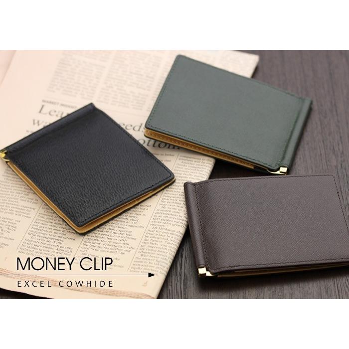 ABIES L.P. マネークリップ 財布 メンズ 本革 カードケース 革