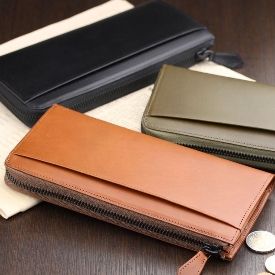 ABIES L.P. 長財布 メンズ イタリアンレザー 本革 紳士財布 革財布