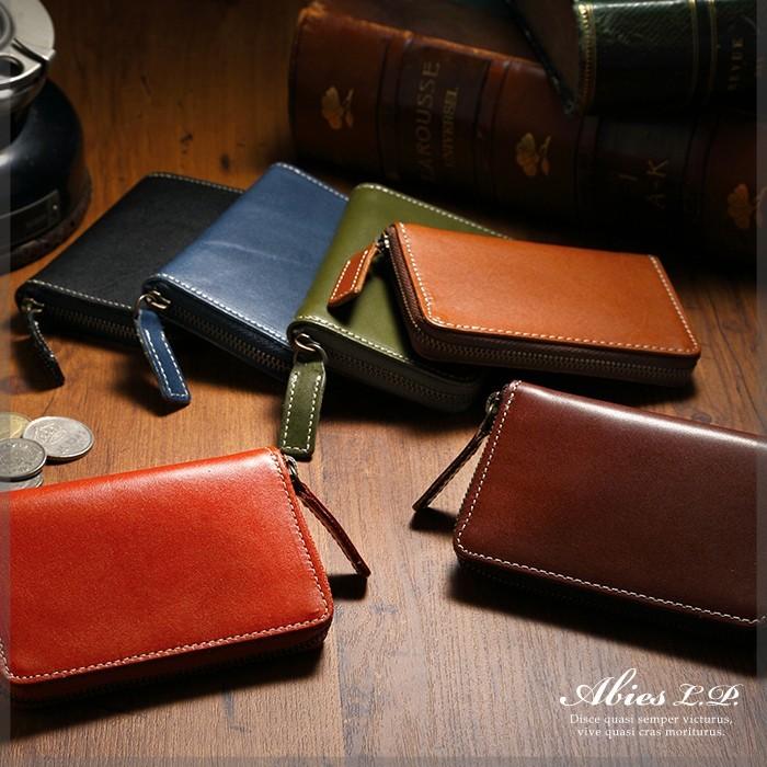ABIES L.P. コインケース 栃木レザー 小銭入れ 日本製 メンズ 本革 革