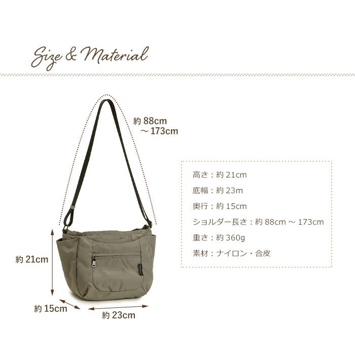 Y'SACCS vous et イザック ショルダーバッグ レディース ナイロン 斜