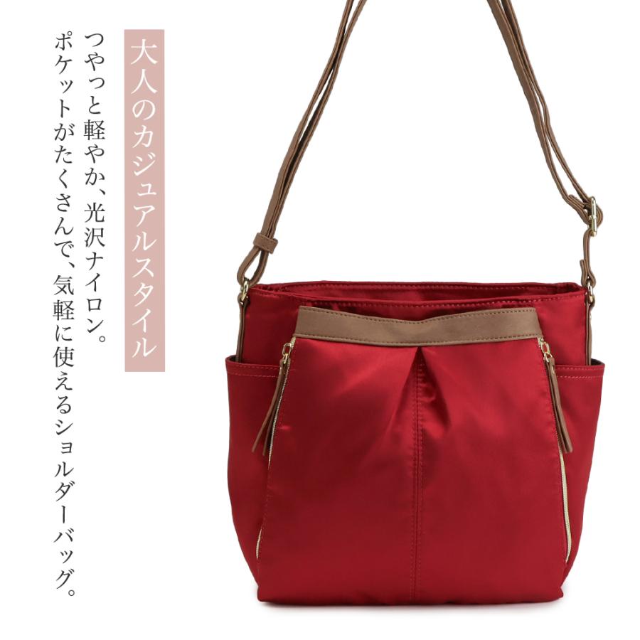 PRAGMA（プラグマ） ショルダーバッグ レディース 多機能バッグ