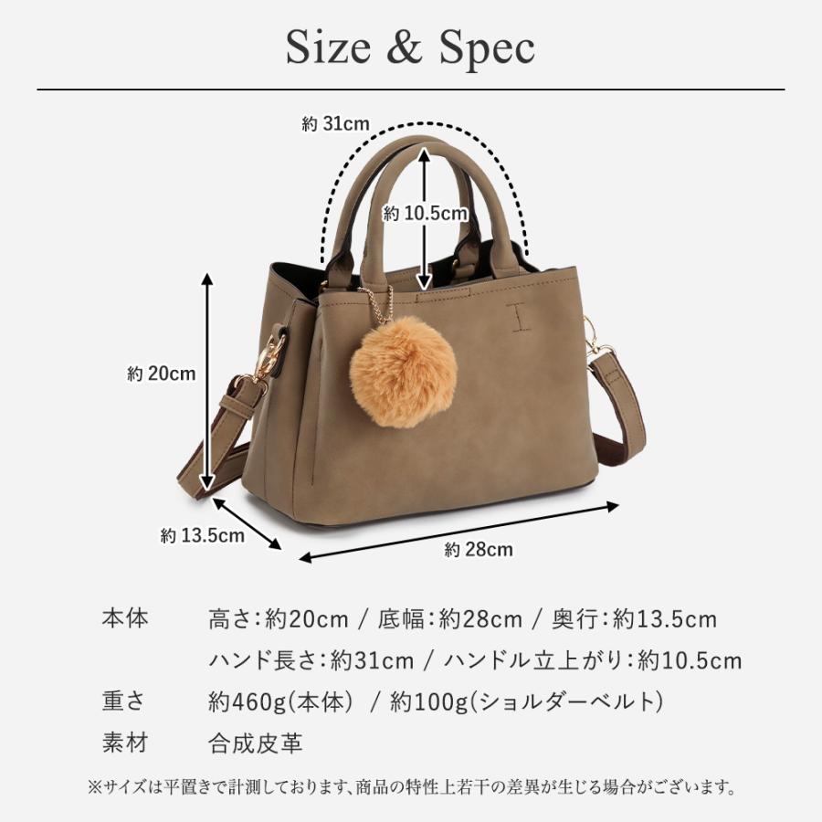 PRAGMA（プラグマ） レディース ショルダーバッグ 2WAY 斜めがけ 通勤