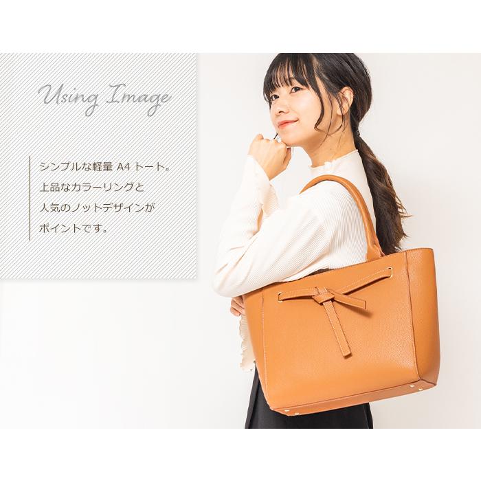 トートバッグ レディース A4 軽い 自立 通勤バッグ 小さめ 軽量 バック PRAGMA プラグマ 柔らかい 20代 30代 40代の画像