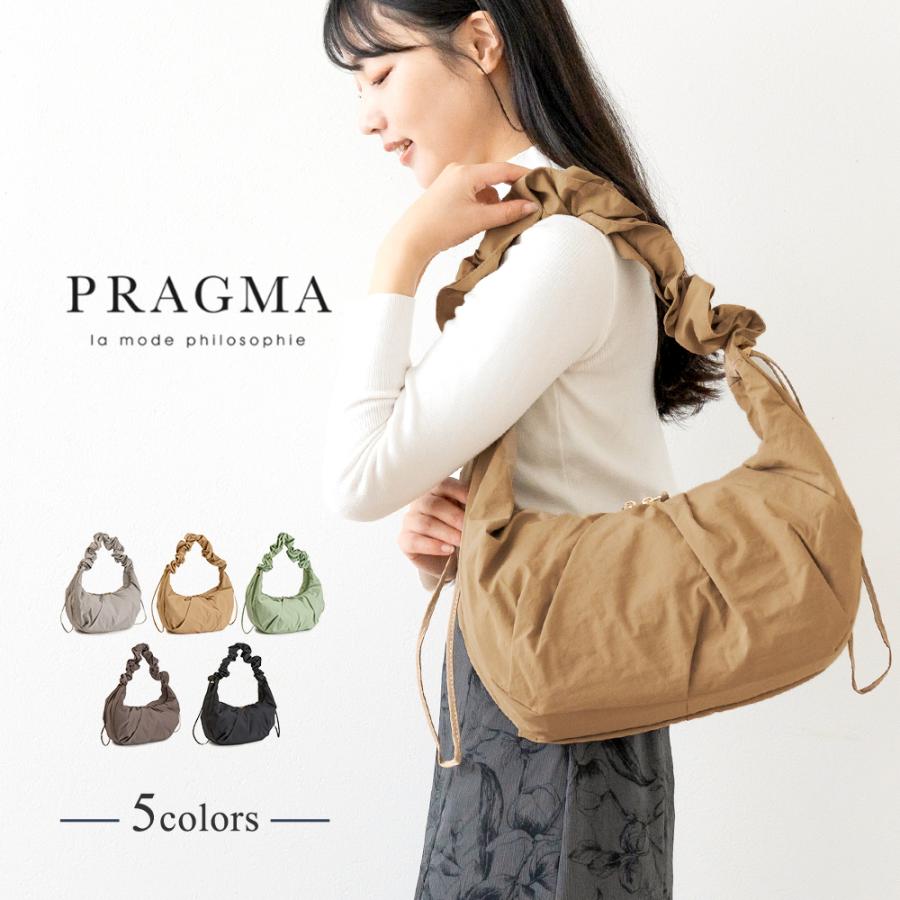 PRAGMA（プラグマ） ショルダーバッグ レディース ナイロン 軽い 軽量