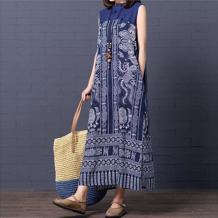 ファッション 深緑 ふかみどり ワンピース ロングワンピース 捺染 リネン 綿麻風 切り替え 体型カバー ロング丈 大きいサイズ ゆったり 紐 着痩せ Aライン 30代 40代 50代 夏 秋 Bmyzdv7z2c Www Boulevardrestaurants Com