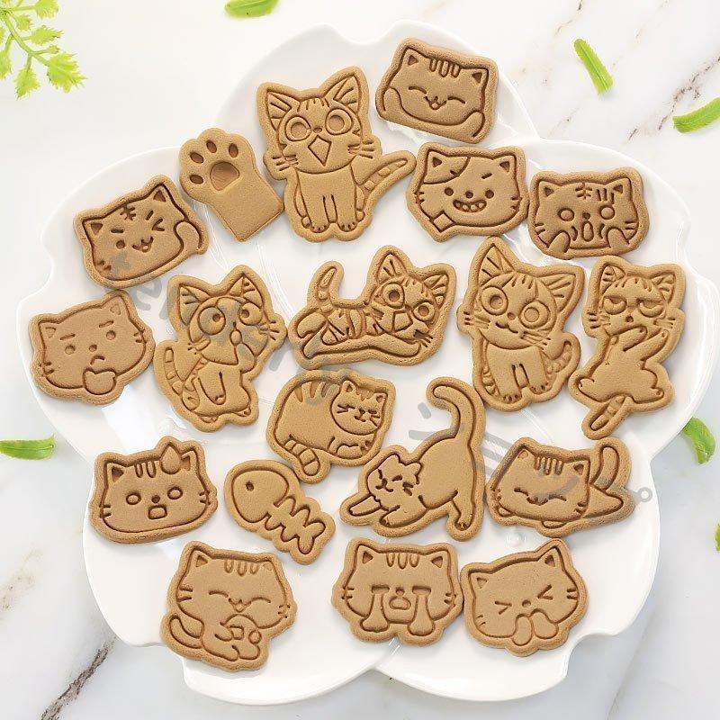 日本未入荷 ねこ クッキー型抜き 9点 11点セット 猫 チーズスイートホーム キャラ クッキー型セット 製菓道具 洋菓子用グッズ かわいい型枠 お中元 Aynaelda Com