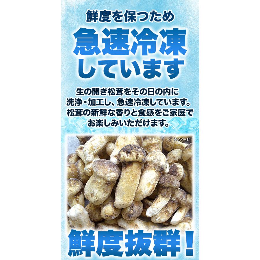 1kg約14~16本前後 天然松茸(開き) まつたけ マツタケ 松茸 天然松茸 