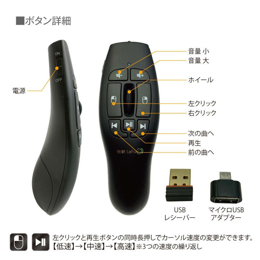 ワイヤレスエアマウス Bluetooth パソコン エアマウス 2.4GHz 15m airmouse : ご注文ドットコム - 通販 -  Yahoo!ショッピング