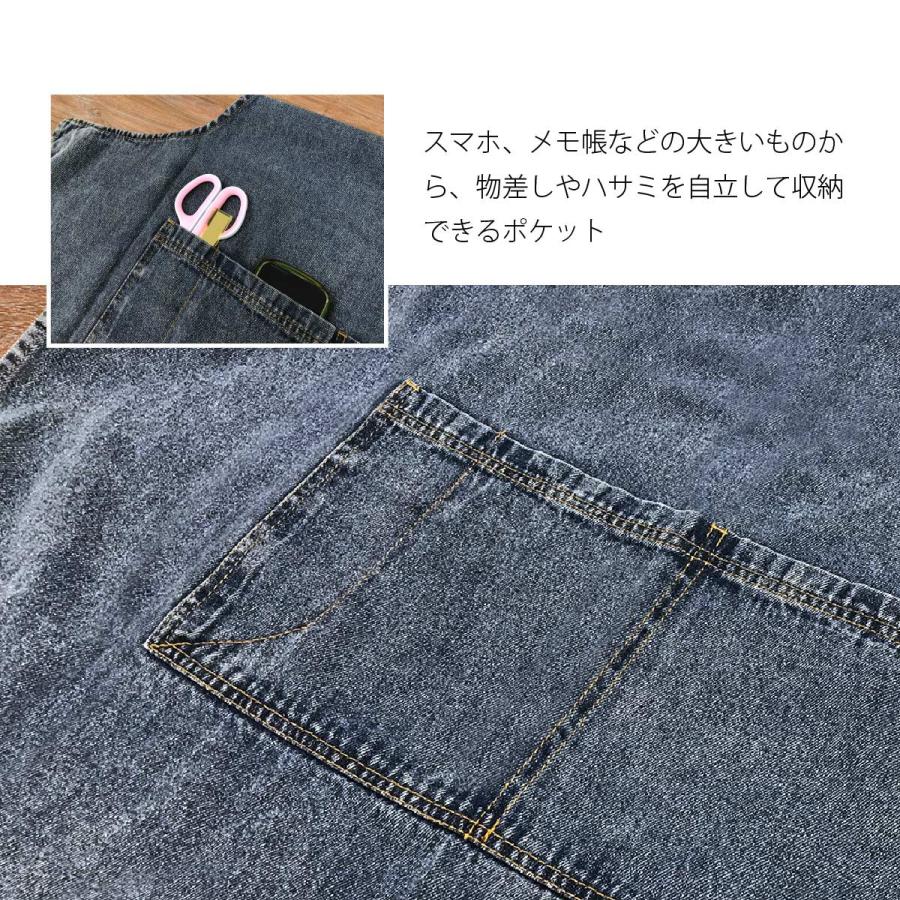 エプロン デニム デニムエプロン メンズ レディース ジーンズ おしゃれ