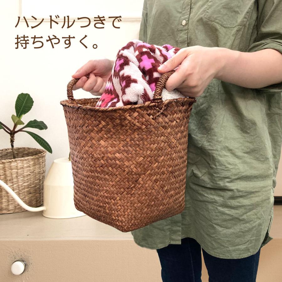 フリーバスケット 3点セット 収納 バスケット 持ち手付き