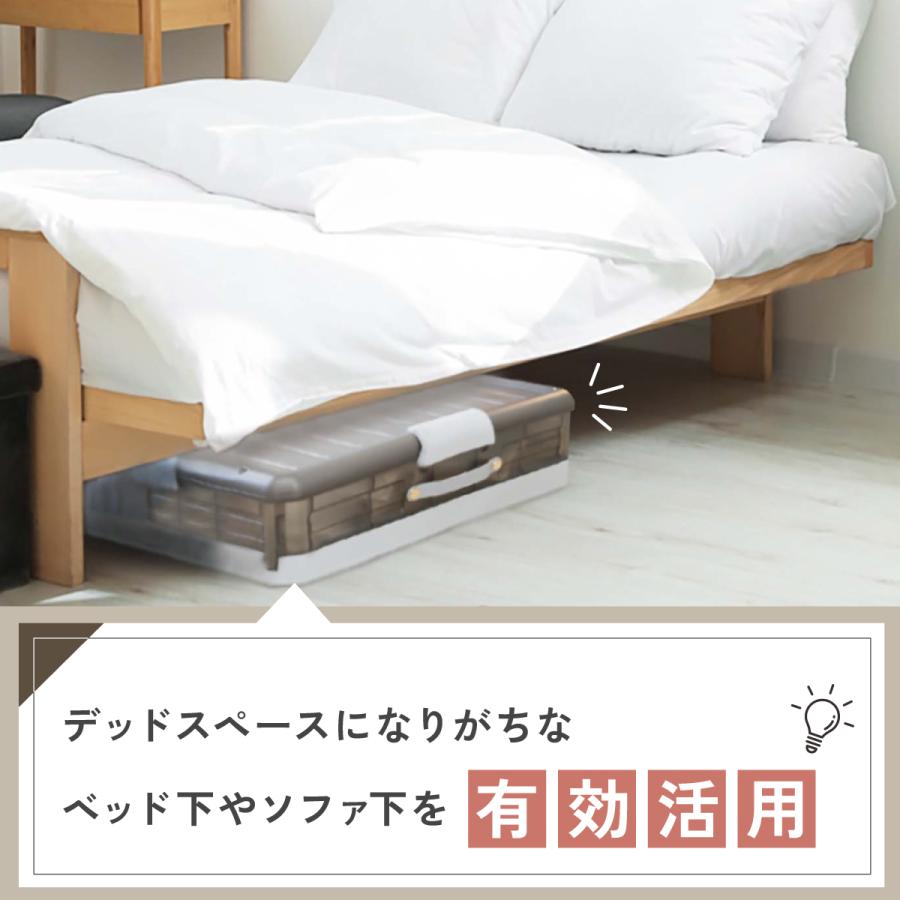 ベッド下収納 折りたたみ ソファ下 ベッド下ストレージ 大容量 押入れ