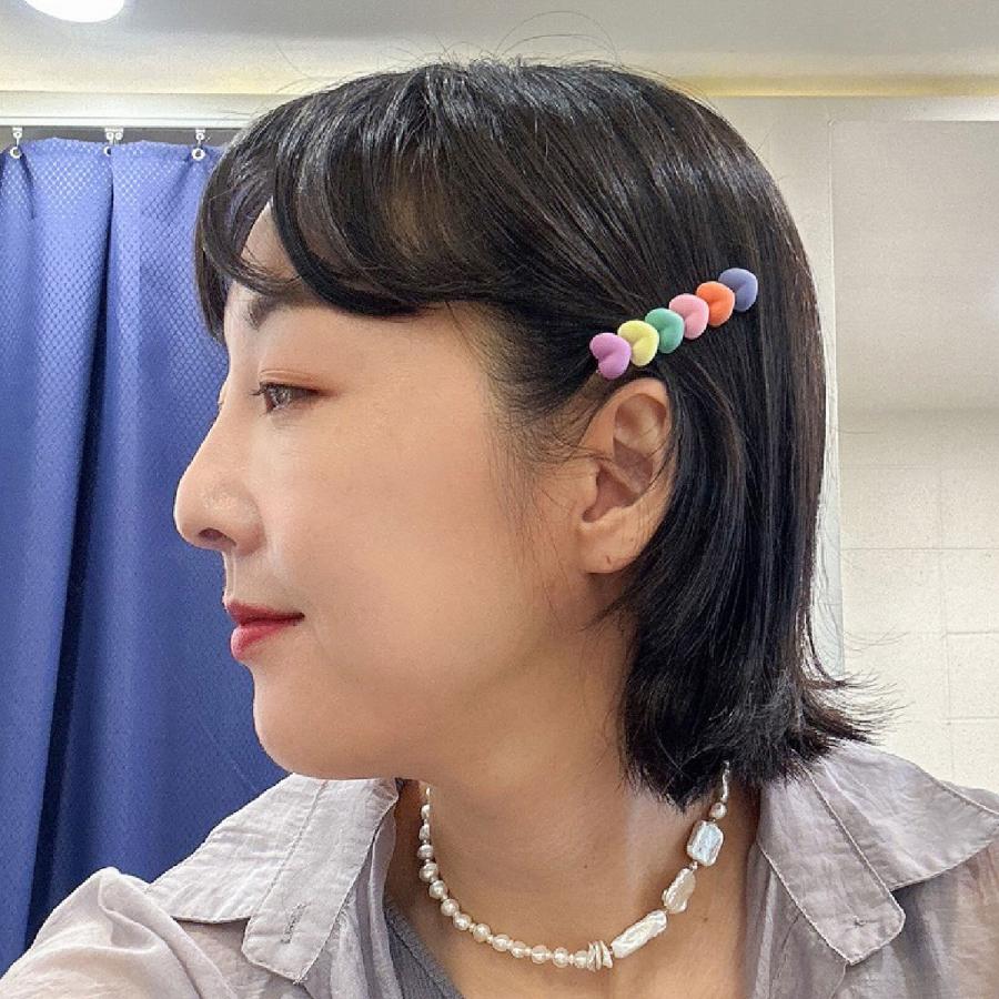 ラブリーセット ヘアピン 5点セット ヘアアクセサリー 韓国 母の日
