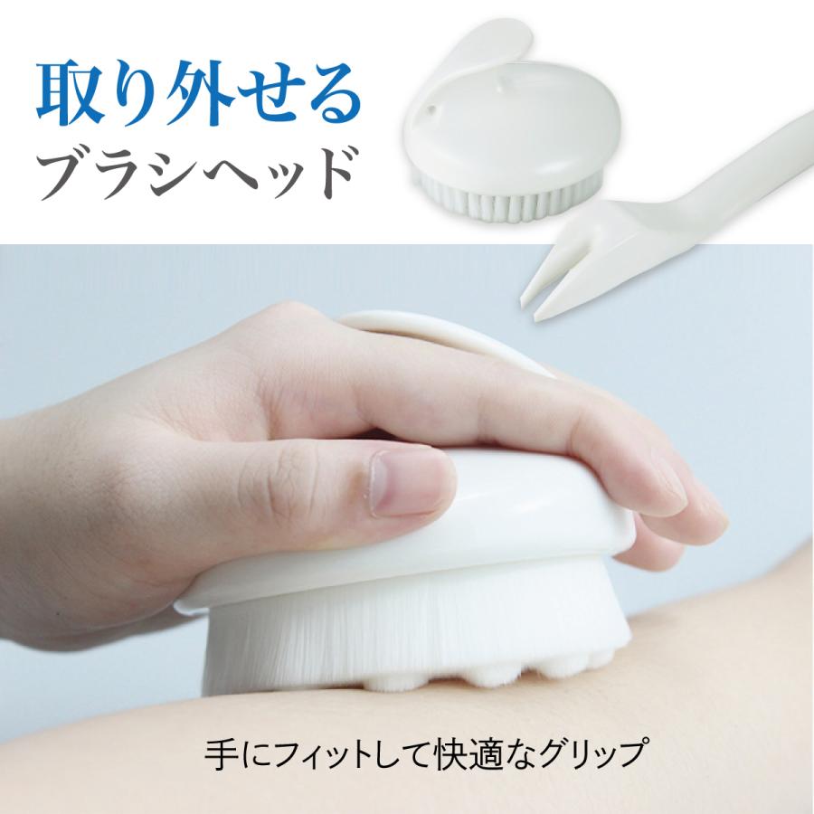 ボディブラシ ボディーブラシ 背中 極細毛 ブラシ 柔らか 柔らかい