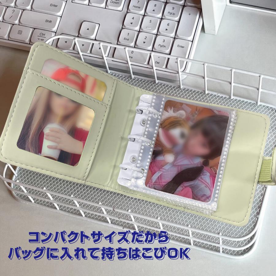 フォトアルバム ミニ カードアルバム アイドルカード 写真入れ カード