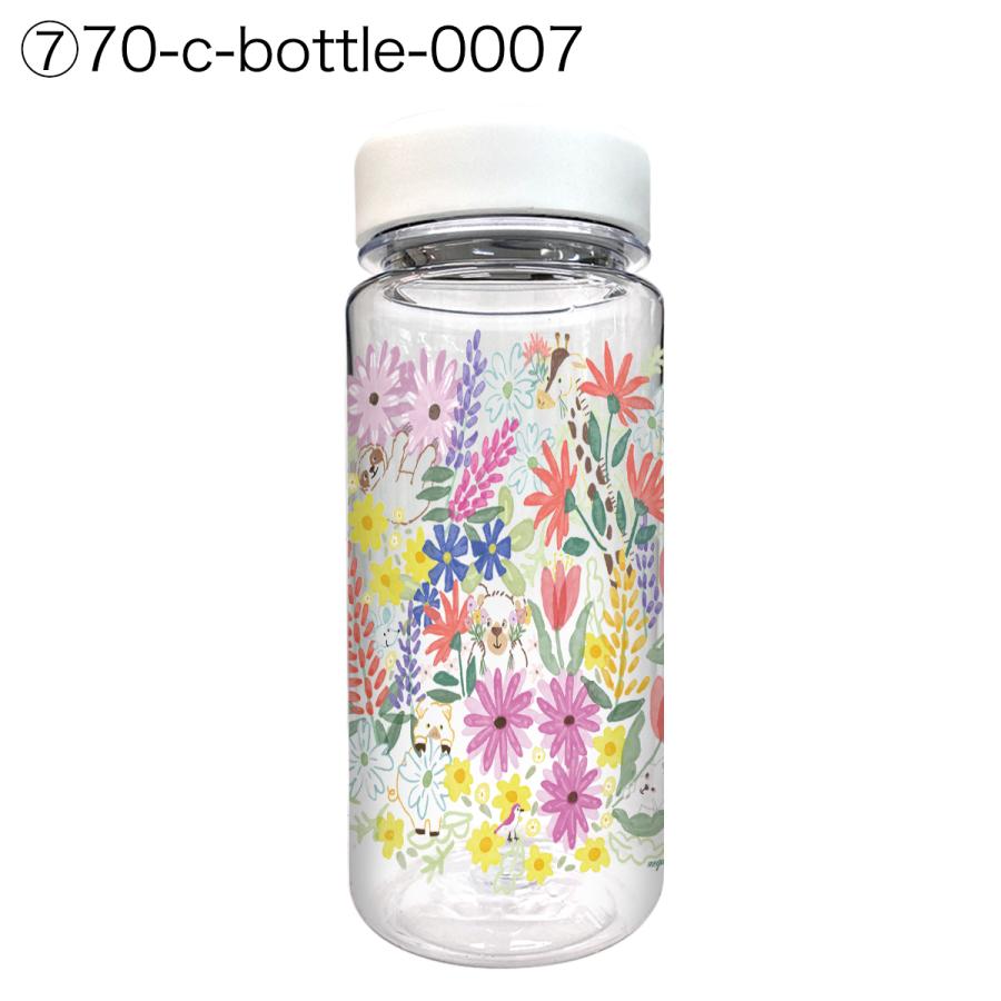 クリアボトル 400ml 水筒 ウォーターボトル おしゃれ かわいい 作家