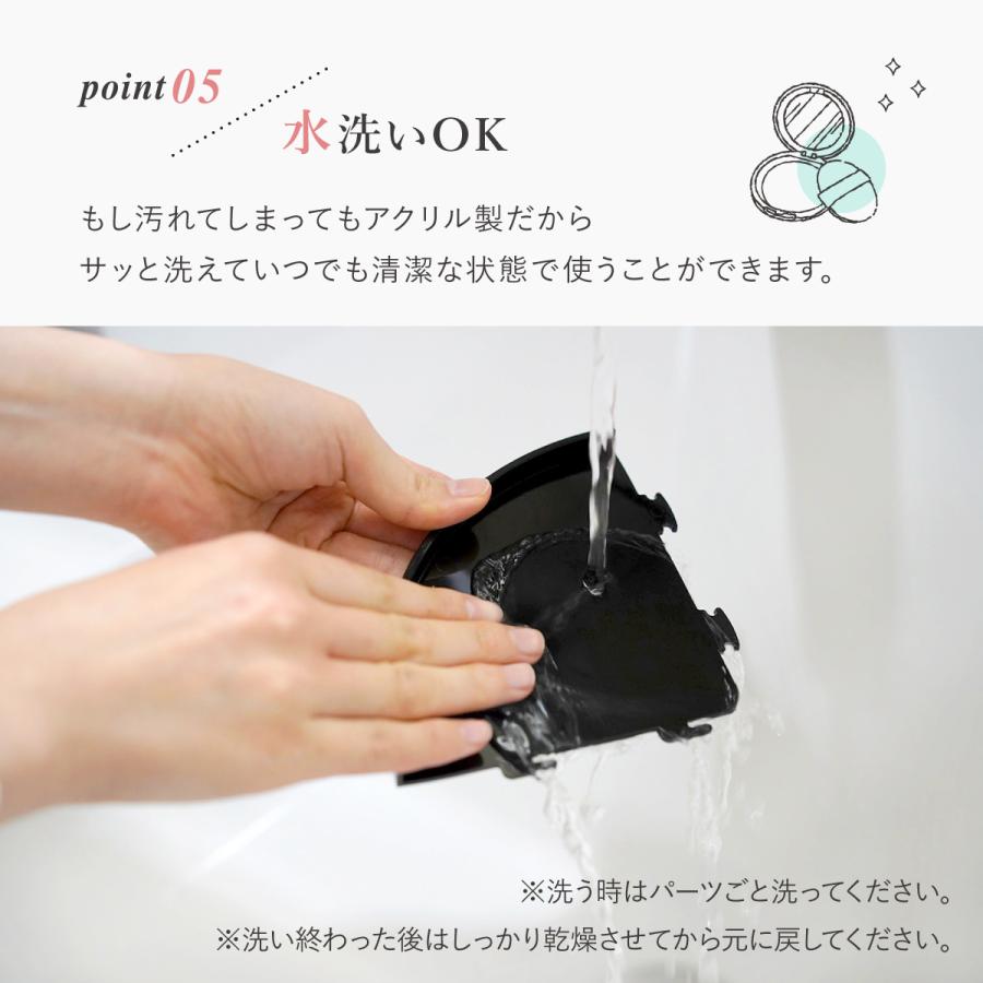 爆買 コスメボックス 360° 回転式 大容量 メイク収納 メイクボックス