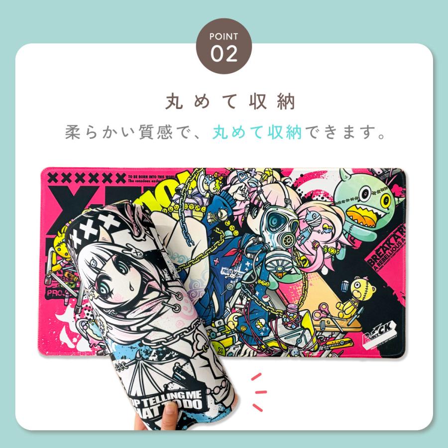 デスクマット Project.C.K パソコン PC ノートパソコン 60×30cm 滑ら