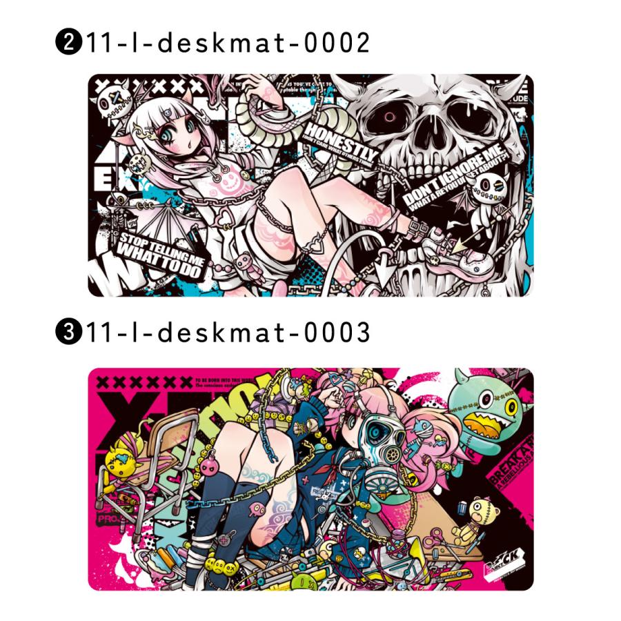 【新品】TRICKCAL コミは夜パッドが好き デスクマット デスクマット Project.C.K パソコン PC ノートパソコン 60×30cm 滑ら