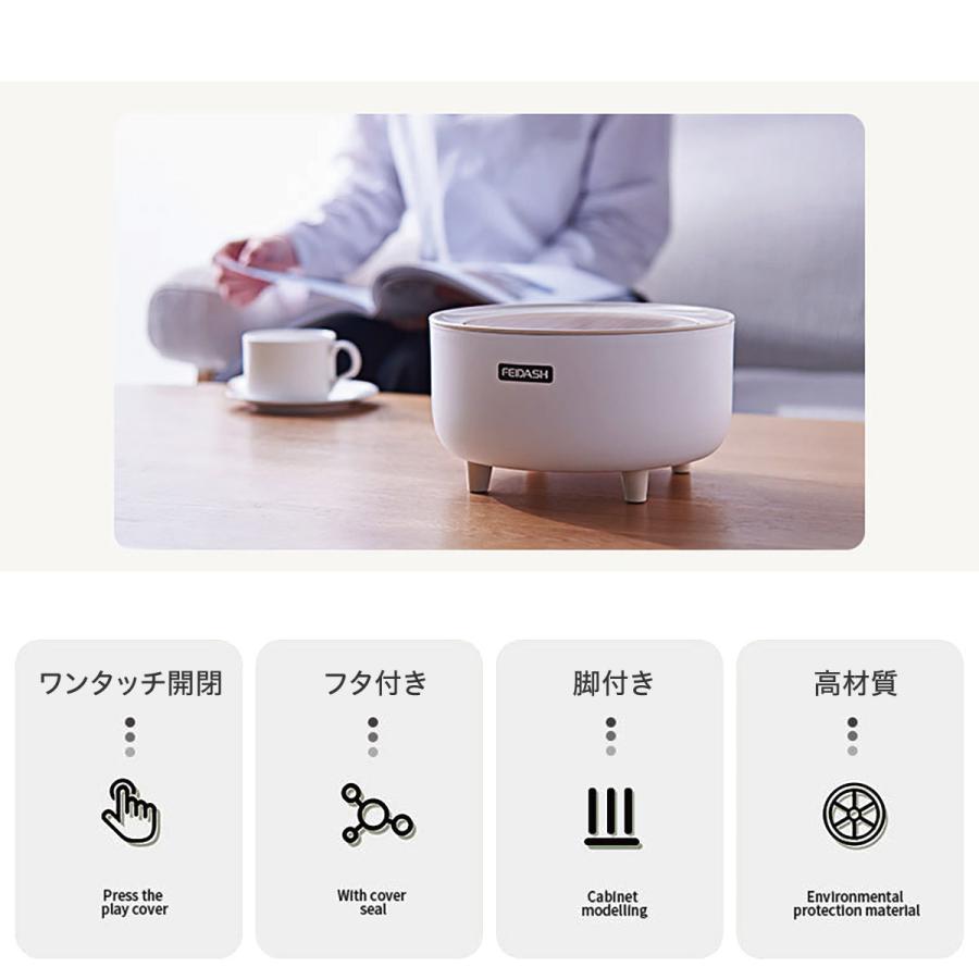 ゴミ箱 ごみ箱 木目調 ミニ ダストボックス ワンタッチ 2L 2リットル