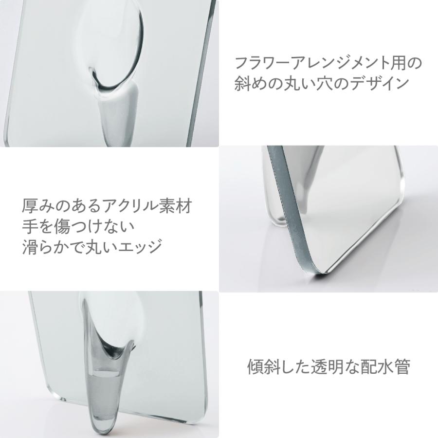 フラワーベース 北欧 花瓶 フラワースタンド アクリル かわいい