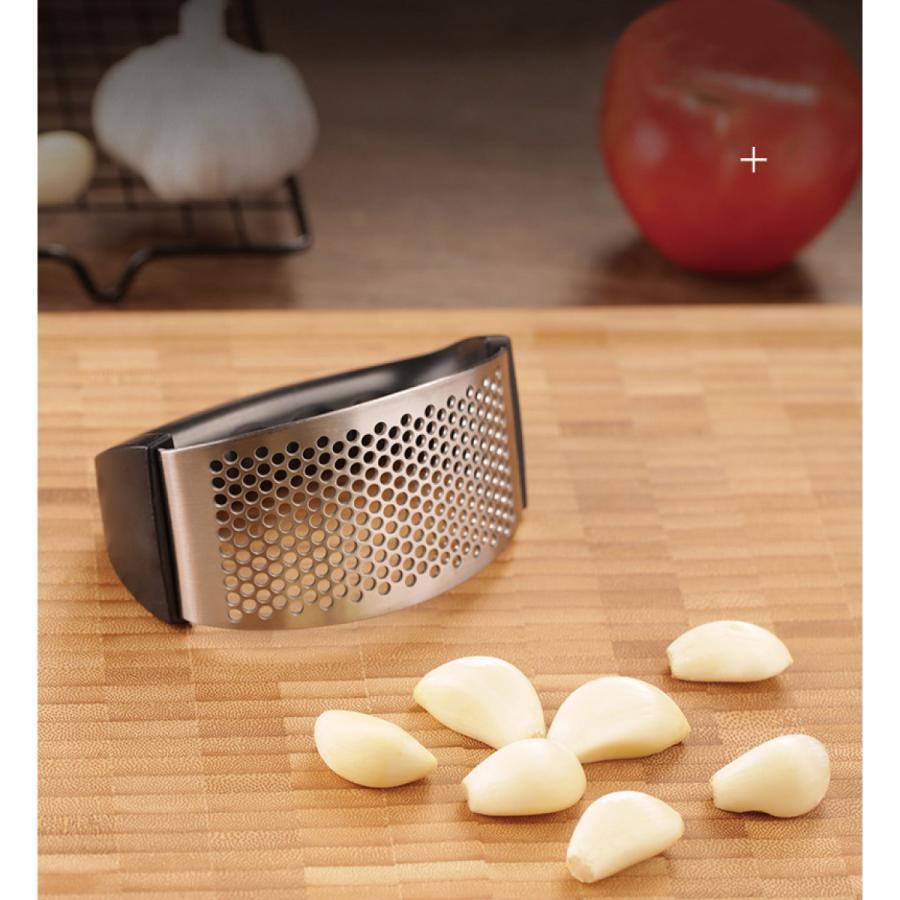 ガーリックプレス ステンレス にんにくつぶし ニンニク みじん切り ガーリックマッシャー garlicpress garlicpress