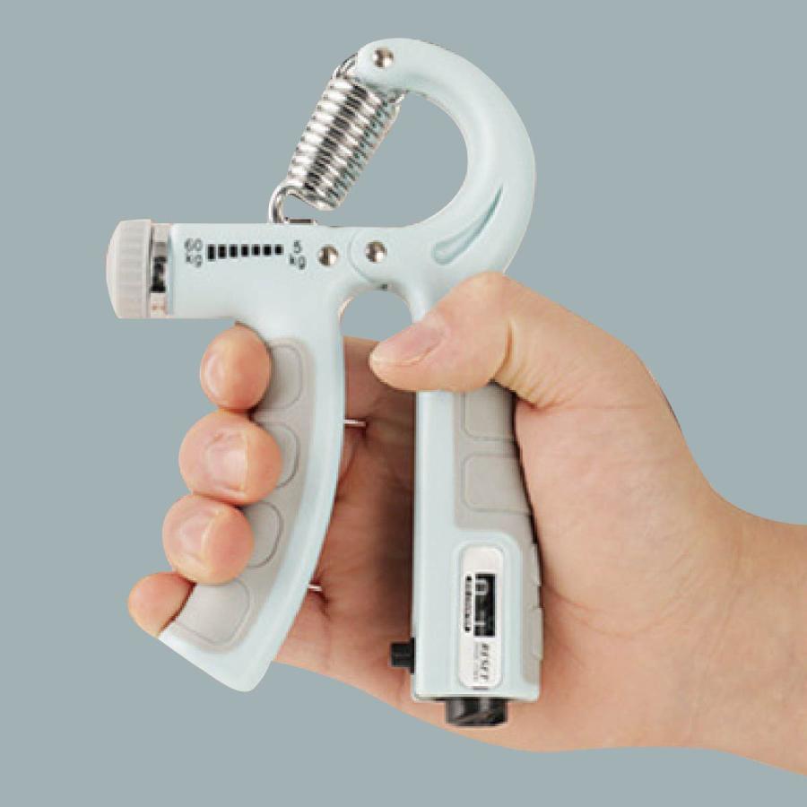 ハンドグリップ 2個セット 筋トレ器具 握力 トレーニング 回数記録機能