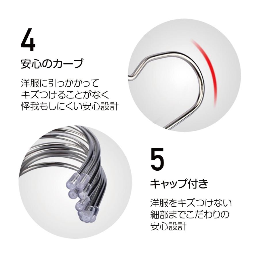 ゆうこステンレスハンガー 30本×5セット ステンレスハンガー 30本セット 軽量 曲がらない 選べるサイズ 32cm