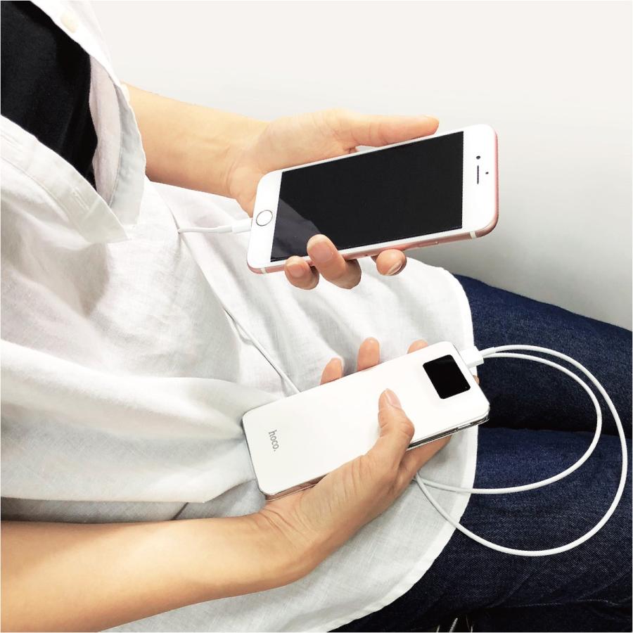 モバイルバッテリー 20mAh 大容量 軽量 iPhone13 plus iPhone android スマホ 充電器 モバイル バッテリー hoco hoco-bt01 |  | 19