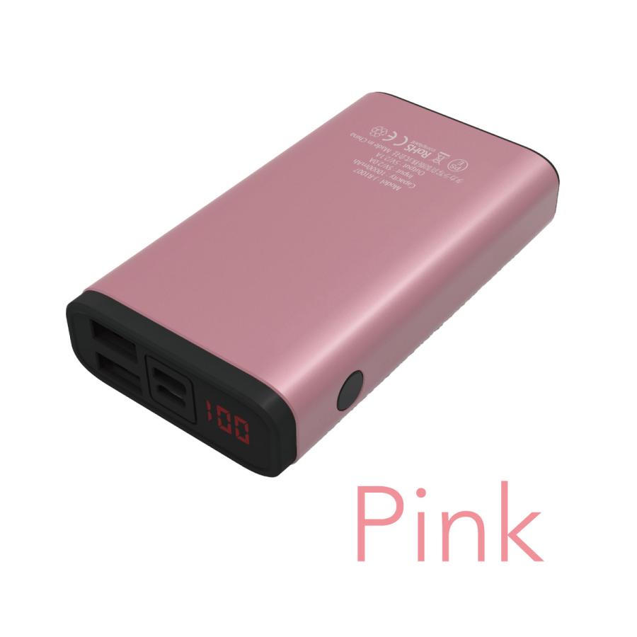 ☆モバイルバッテリー 超軽量 小型 最大20W急速充電 ピンク モバイルバッテリー 超軽量 小型 最大20W急速充電 Type-C ピンク
