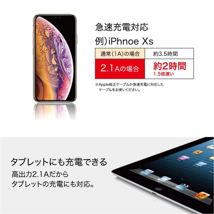 モバイルバッテリー 10000mAh 大容量 軽量 液晶残量表示付 iPhoneXS iPhone android スマートフォン モバイル バッテリー jiang-bt03｜gochumon｜11