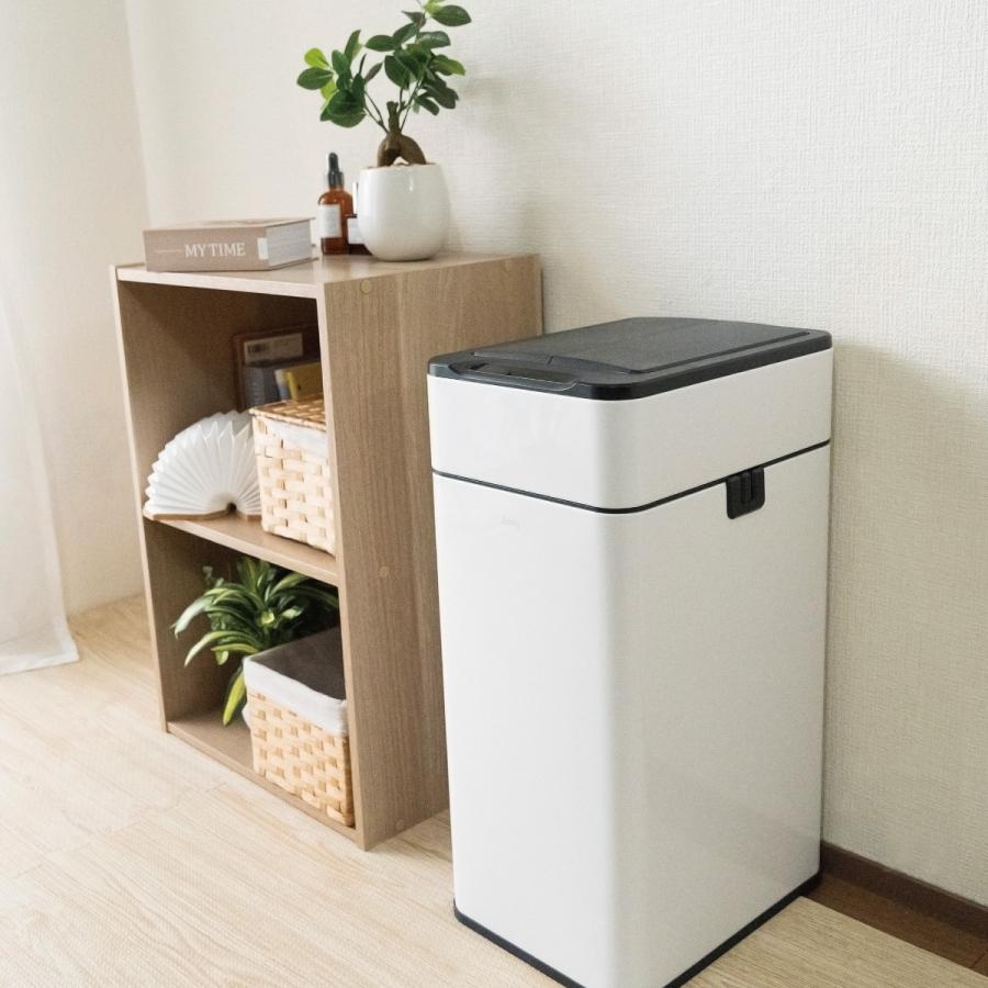 爆買 ゴミ箱 自動開閉 容量30L ゴミ袋対応 人感センサー