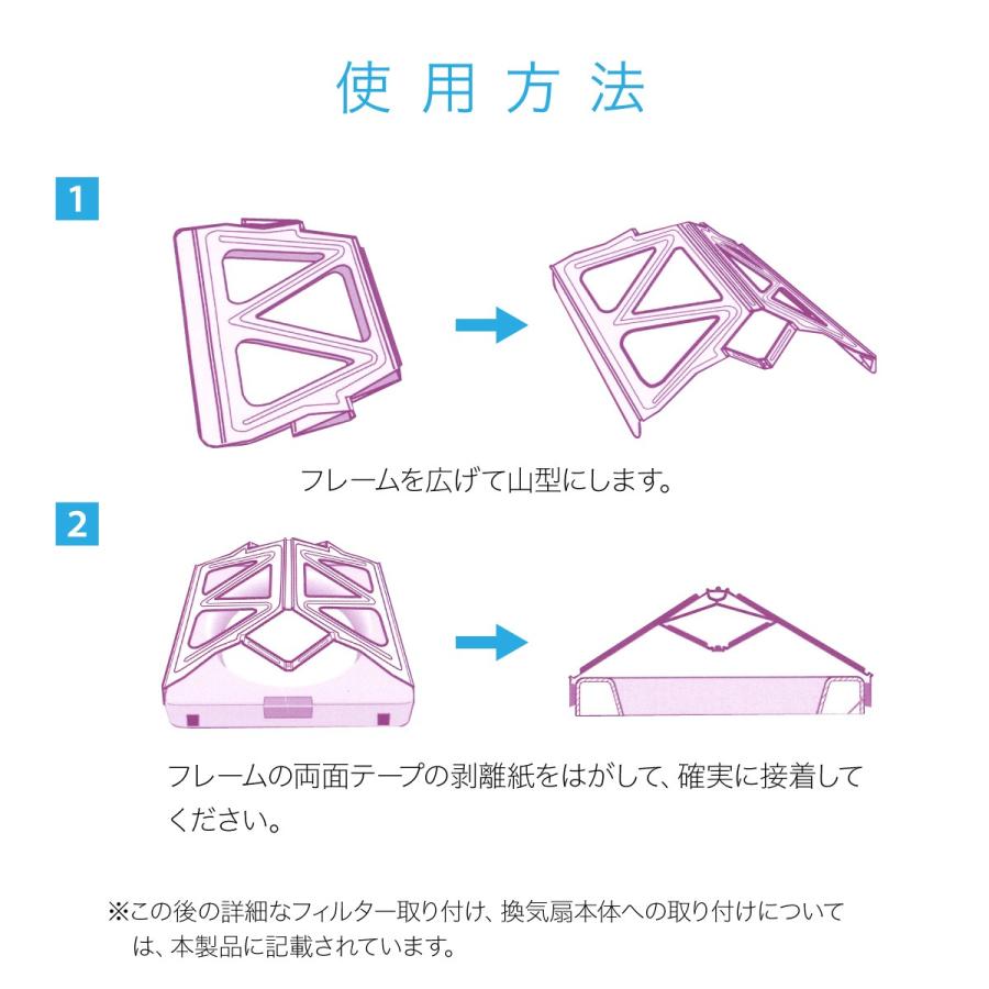 換気扇フィルター フィルター 換気扇 ファンが汚れない 3枚入り 専用フレーム付き Kan Filter01 Kan Filter01 ご注文ドットコム 通販 Yahoo ショッピング
